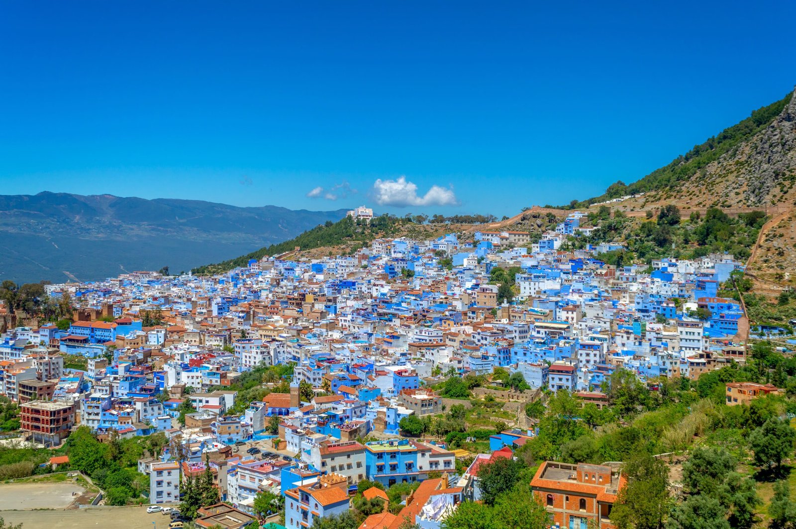 Chefchaouen blue streets