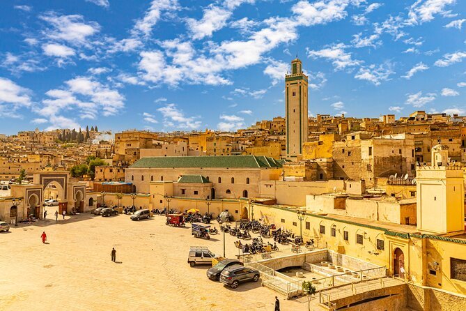 Fes old medina rooftops